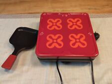 Dachbodenfund Vintage Herd Heizplatte Fondue Raclette 70iger funktioniert 
