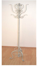 Kleiderständer aus Eisen antik creme Garderobenständer Garderobe Stehgarderobe 