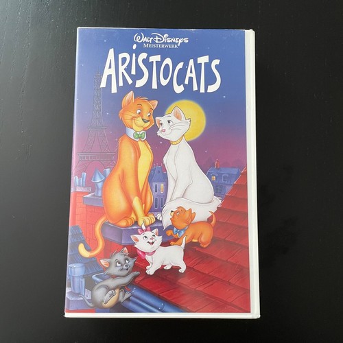 Aristocats vhs kassette walt - aristocats,