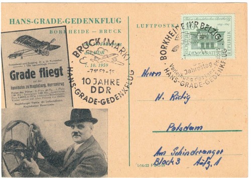 Ddr flugpost - ddr,