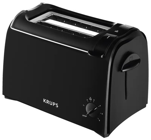 Krups toaster schwarz kh1518 - schwarz,