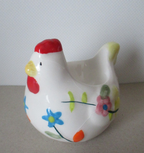 Eierbecher keramik huhn - ,