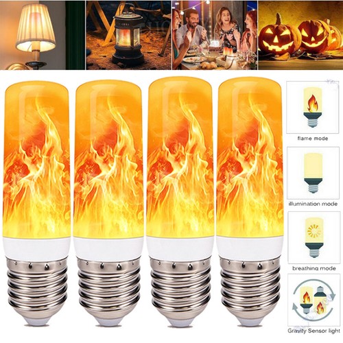 E27 led flammenlampe fackel - led,