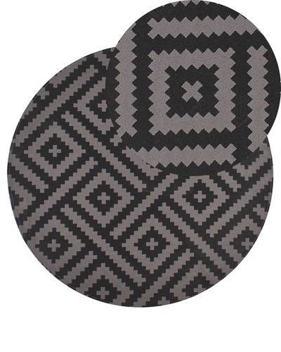 Outdoorteppich schwarz grau - outdoorteppich, /