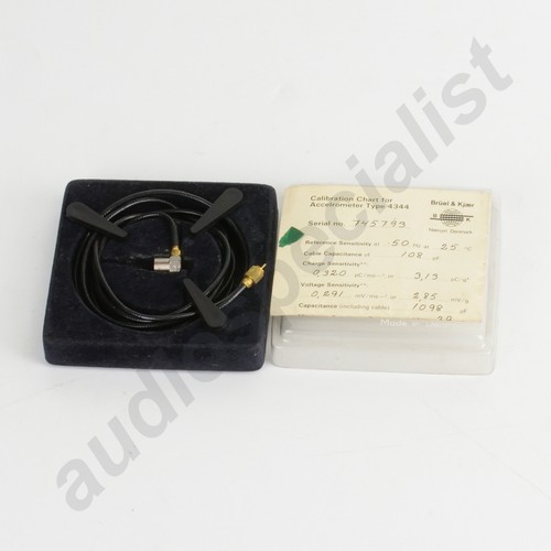 Bruel kjaer 4344 charge - bruel, &