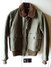 IRON HEART B-10 Flight Jacket Military Made In Japan Size M Heritage Post Bomber