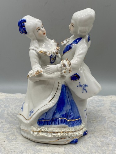 Porzellanfigur barockes paar - barockes,