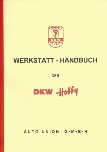 Werkstatt handbuch dkw hobby - handbuch,