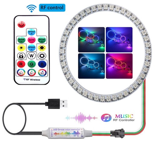 Ws2812b 45 leds - ws2812b, 8/16/24/35/45
