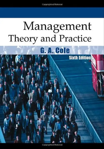 Management theory and practice - theory,