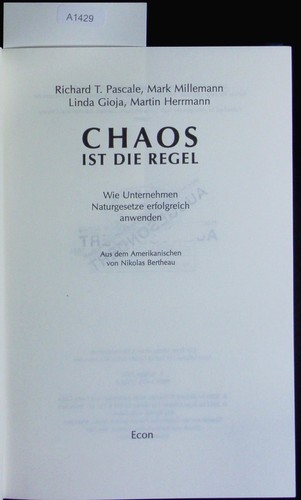 Chaos ist die regel wie - ist,