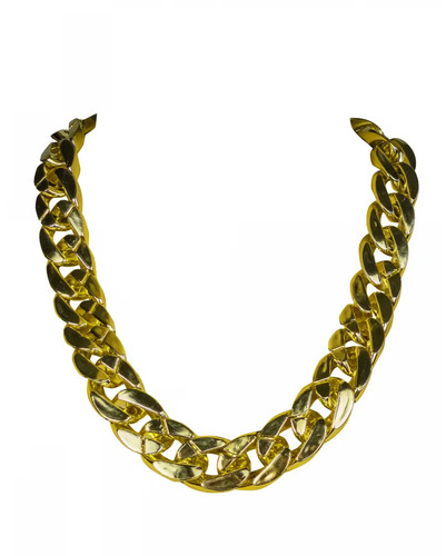 Goldfarbene xxl kette als - goldfarbene,