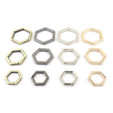 Sechseckiger  Ring-Karabiner