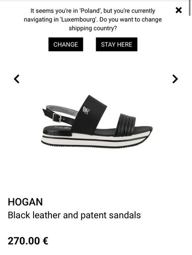 Women hogan sandals black - women,