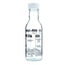 Salat Dressing Flasche Glas