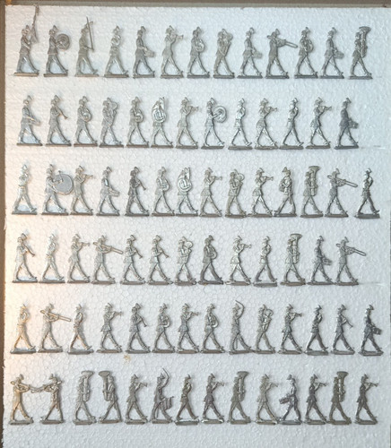 Zinnfiguren 30mm flach - 81,