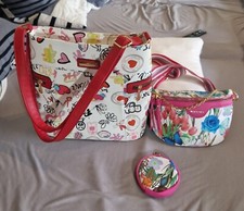 3 TLG TASCHENSET SHOPPER+BAG+GELDBÖRSE 
