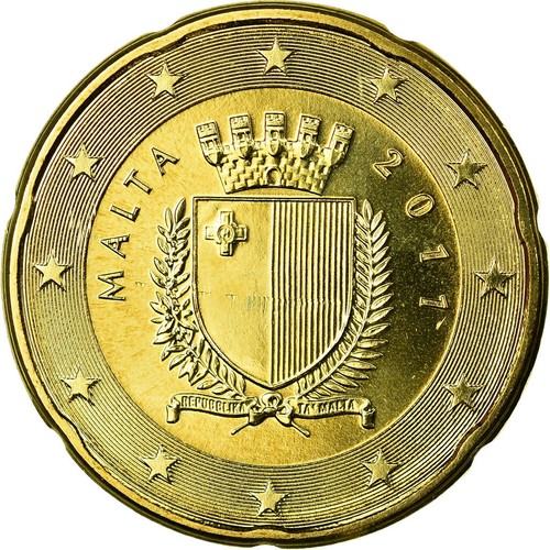 730013 malta 20 - malta,, euro