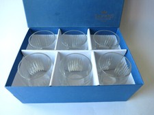 6 WHISKY GLÄSER ST. LOUIS