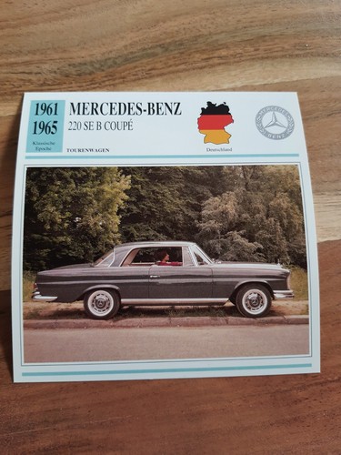 Mercedes benz 220 coupe - mercedes, se