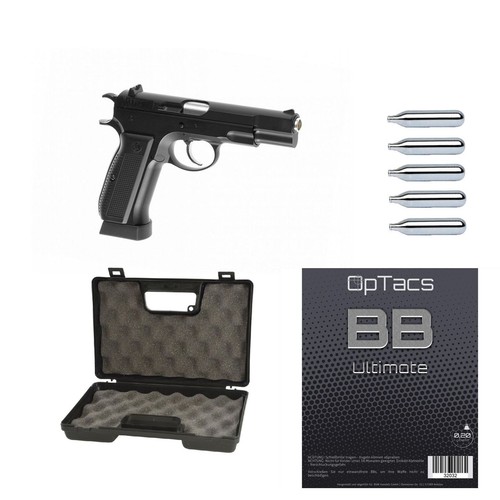 Set softair pistole kj - set,