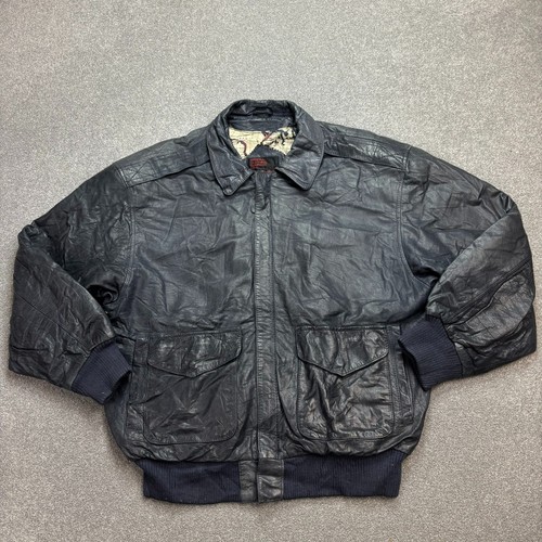 Leder fliegerjacke erwachsene - leder,