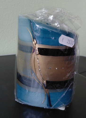 Kerze designkerze handarbeit - designkerze,,