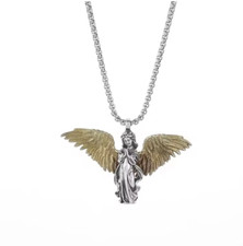 Engel Halskette mit goldenen
