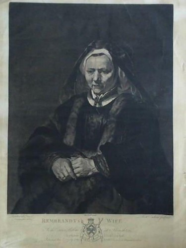 Rembrandt wife - wife",