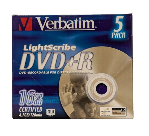 Verbatim lightscribe dvd - lightscribe, dvd+r