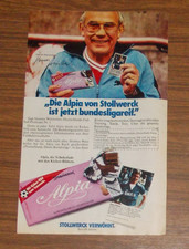 Seltene Werbung ALPIA