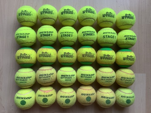 144 gebrauchte tennisbälle - 144,