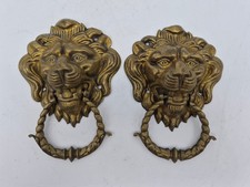 2x antike Türklopfer