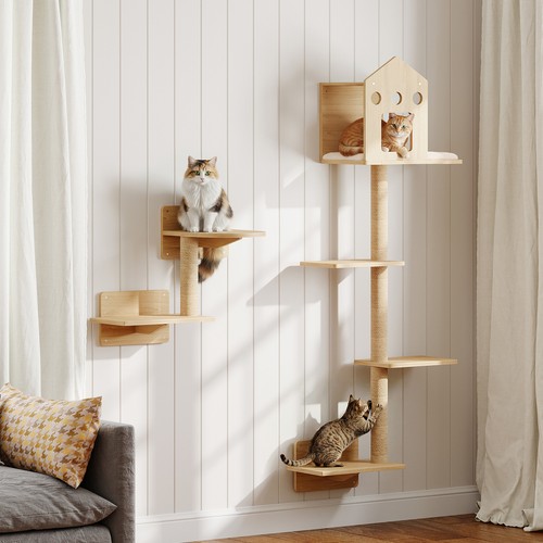 Hoobro katzen kletterwand set - hoobro,