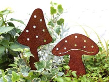 2er SET Herbstdeko Gartendeko