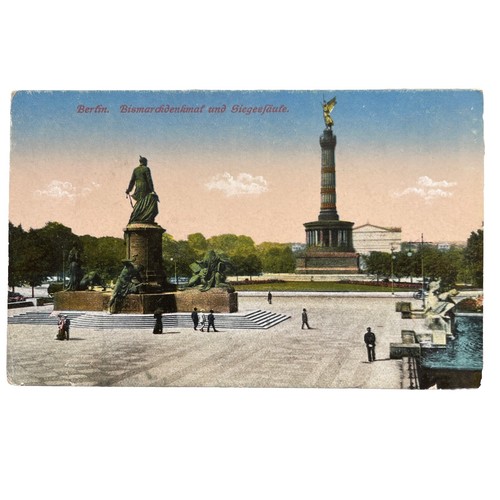 Ansichtskarte siegessäule und - siegessäule,