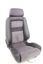 RECARO ERGOMED DS LEDER-ALCANTARA NEU BEZOGEN SHWARZ