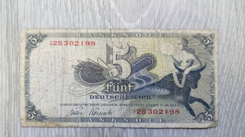 Deutsche mark 12 1948 - mark, 9.12.1948
