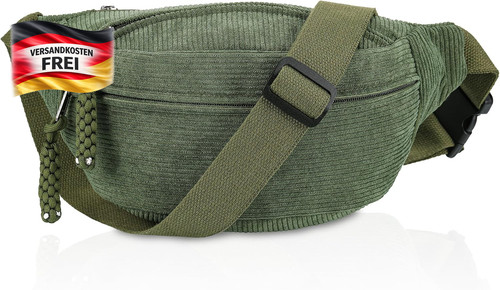 Damen bauchtasche cord - damen,