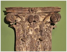 Korinthisches kapitell holz - korinthisches,
