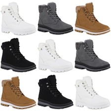 Damen Warm Gefütterte Worker