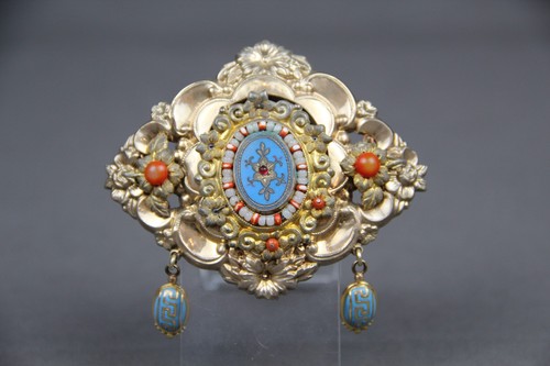 Große brosche schmuck agraffe - große,
