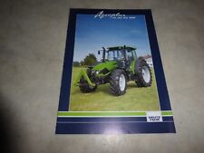 Prospekt zu den Traktoren der Baureihe Agroplus von Deutz-Fahr