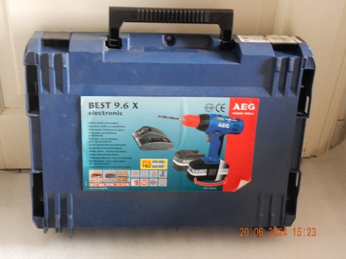 Aeg koffer leer - aeg, 9,6x