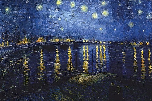 Van gogh sternennacht über - van,