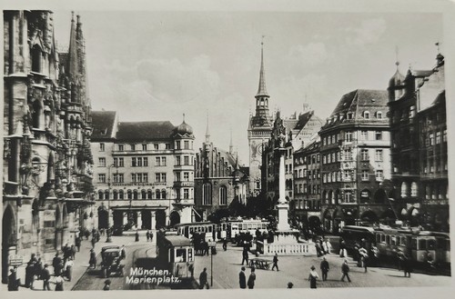 München marienplatz - ak,