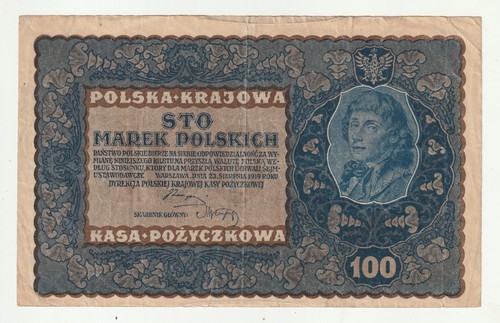 Banknote polen 100 marek - 100,