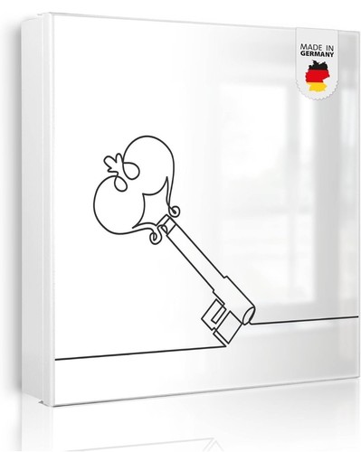 Schlüsselkasten metall weiß - schlüsselkasten,