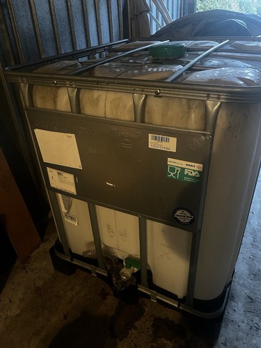 Werit ibc tank container weiß - tank/container,