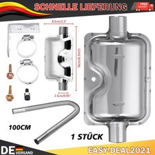 100cm Edelstahl Abgasschlauch